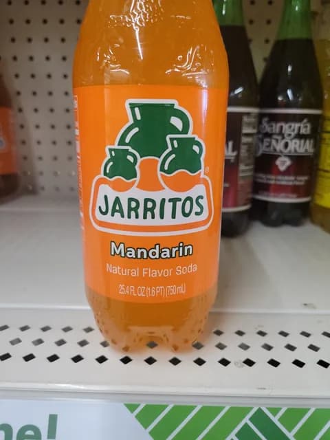 Jarritos Mandarin Natural Flavor Soda