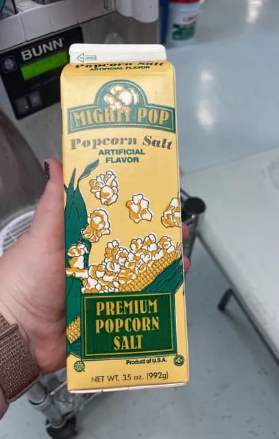Mighty Pop Premium Popcorn Salt