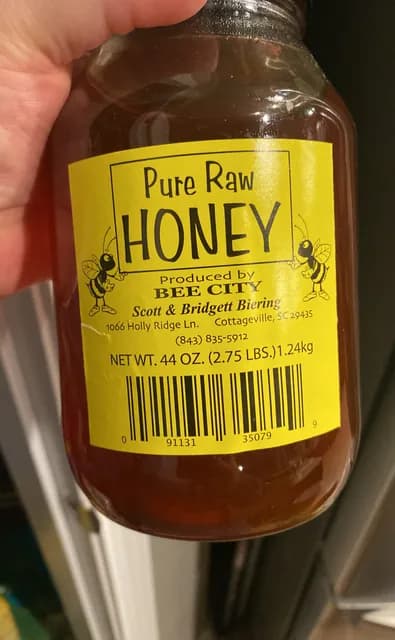 Bee City Pure Raw Honey