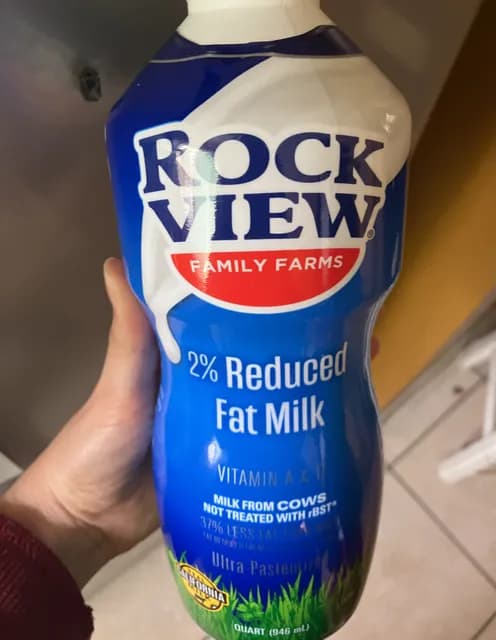 Rockview Family Farms 2% Reduced Fat Milk
