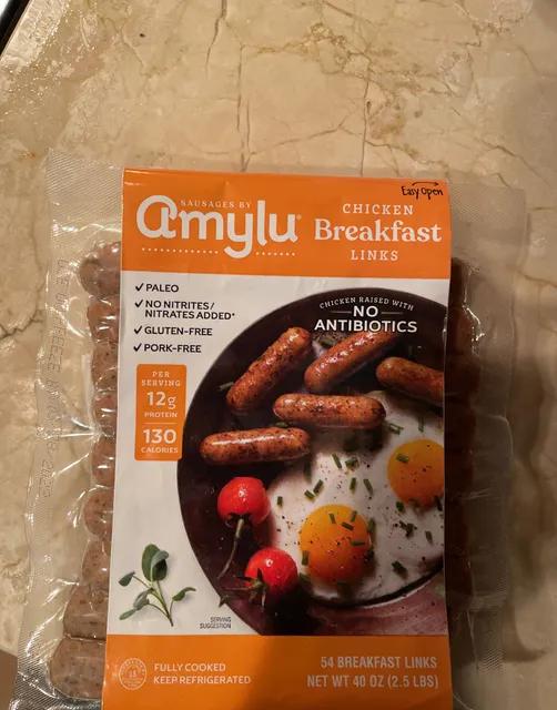 Is it Dairy Free? Amylu Chicken Breakfast Links