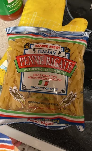 Is it Mustard Free? Trader Joe's Italian Penne Rigate