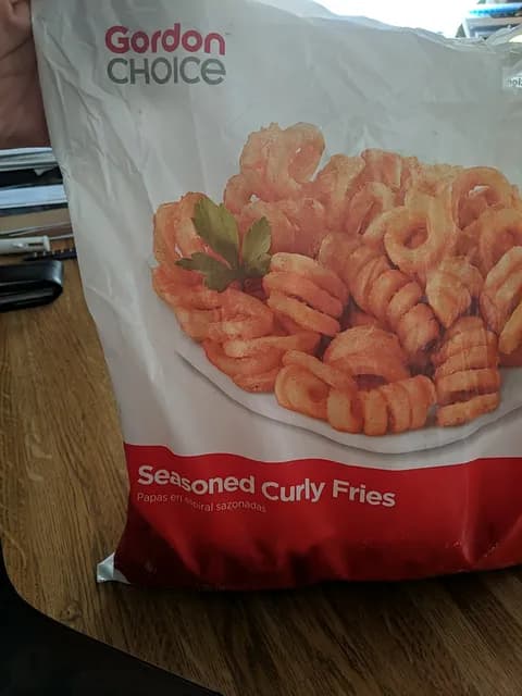 Gordon Choice Seasoned Curly Fries
