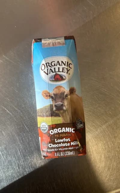 Organic Valley Organic 1% Milkfat Lowfat Chocolate Milk