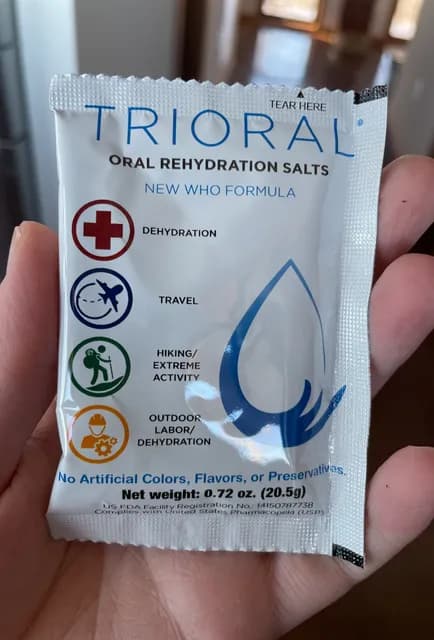 Trioral Oral Rehydration Salts, New Who Formula