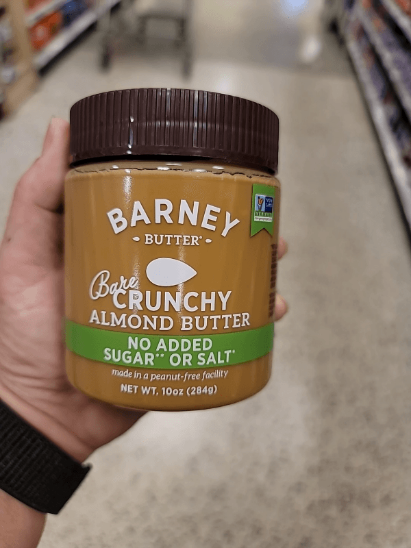Barney Butter Almond Butter Bare Crunchy