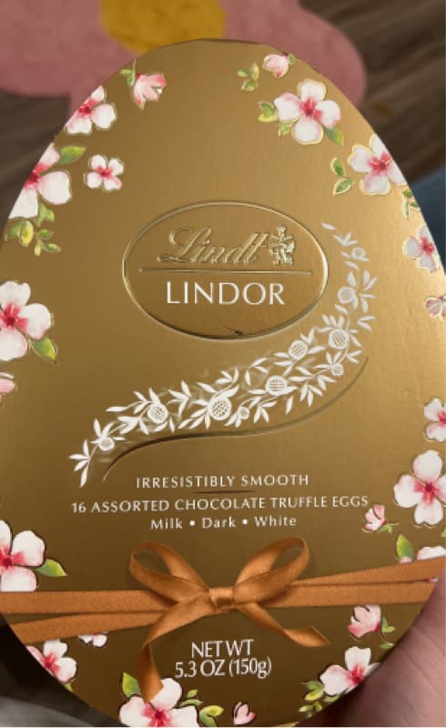 Lindt Lindor 16 Assorted Chocolate Truffle Eggs