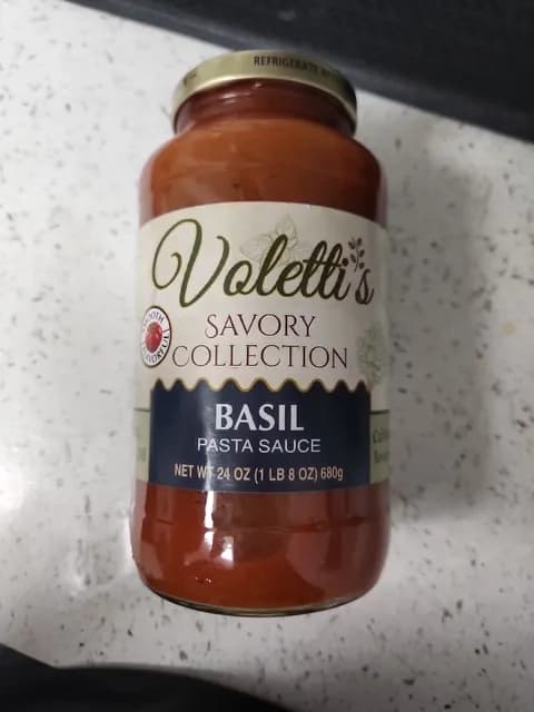 Voletti'S Basil Pasta Sauce