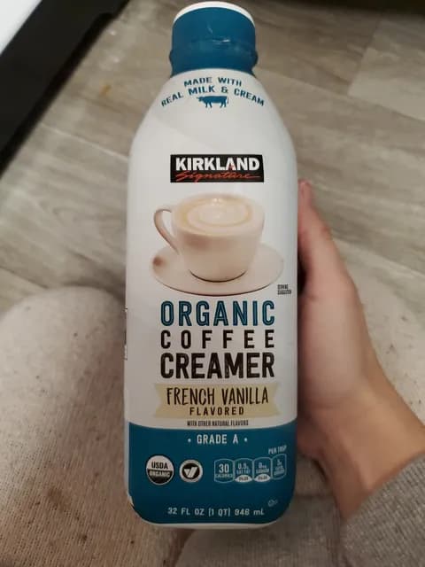 Kirkland Signature Organic French Vanilla Coffee Creamer
