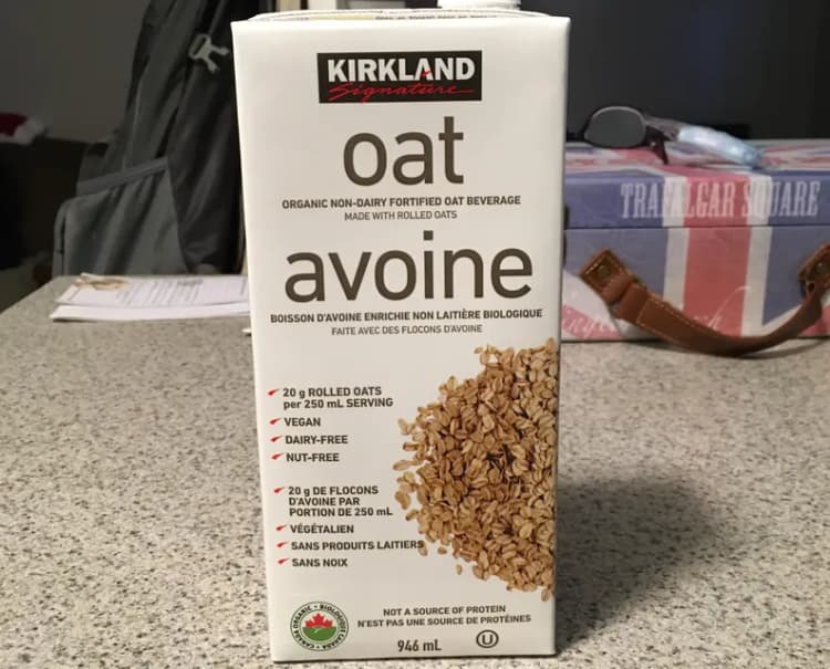 Kirkland Signature Organic Non-Dairy Fortified Oat Beverage