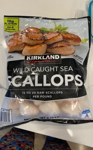 Kirkland Signature Wild Caught Sea Scallops
