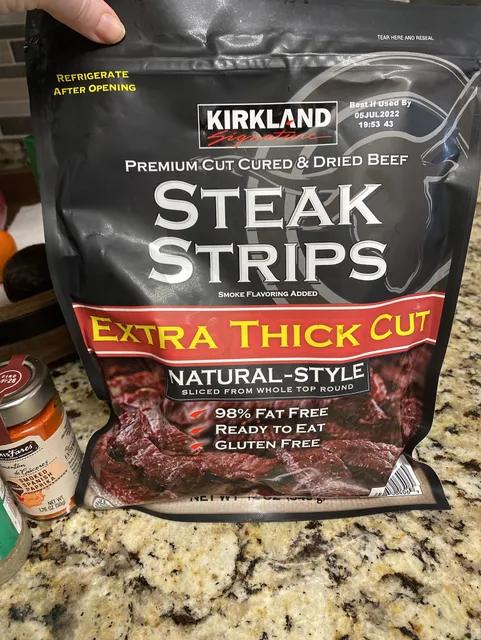 Is it Yeast Free? Kirkland Signature Extra Thick Cut Natural-style Steak Strips