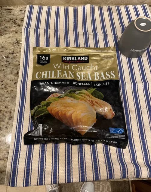 Kirkland Signature Wild Caught Chilean Sea Bass