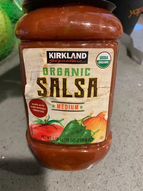 Kirkland Signature Organic Medium Salsa