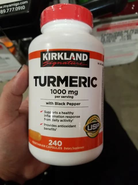 Kirkland Signature Turmeric With Black Pepper