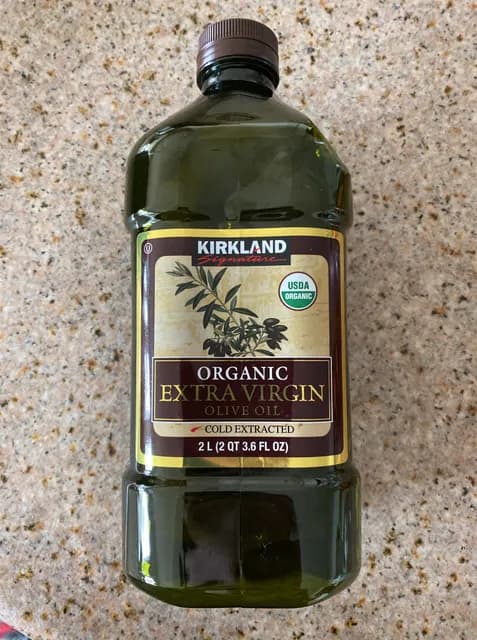 Kirkland Signature Organic Extra Virgin Olive Oil Cold Extracted