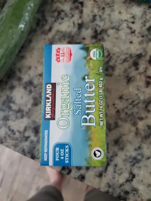 Kirkland Signature Organic Salted Butter