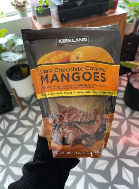Kirkland Signature Dark Chocolate Covered Mangoes