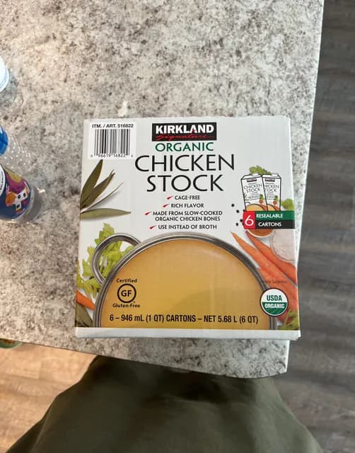 Is it Ginger Free? Kirkland Signature Organic Chicken Stock