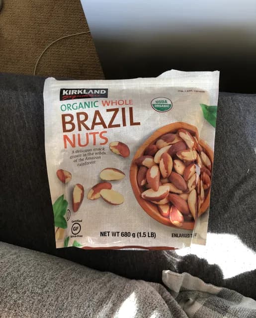 Kirkland Signature Organic Whole Brazil Nuts