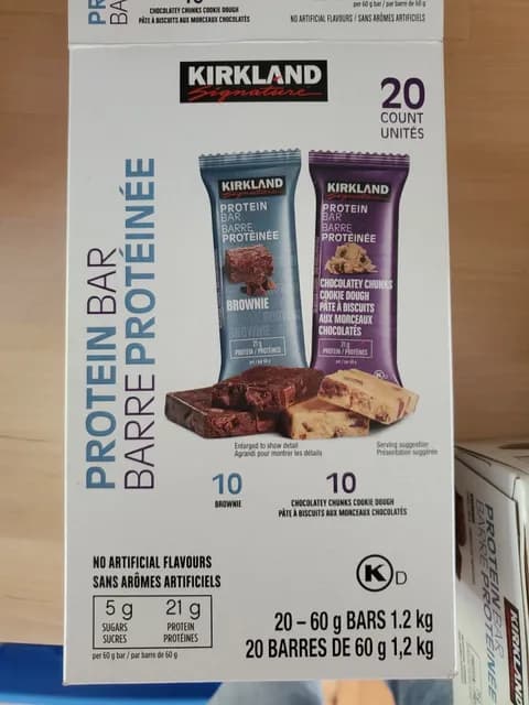 Is it Emulsifier Free? Kirkland Signature Variety Protein Bars