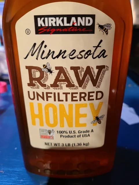Kirkland Signature Minnesota Raw Unfiltered Honey