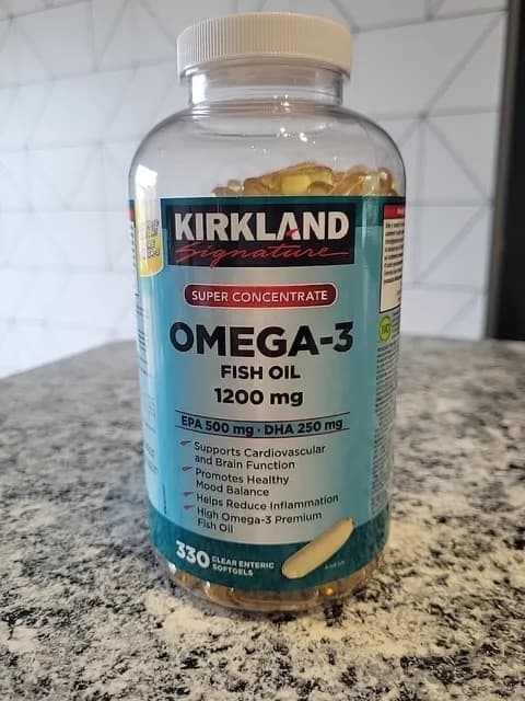 Kirkland Signature Super Concentrate Omega-3 Fish Oil 330 Softgels