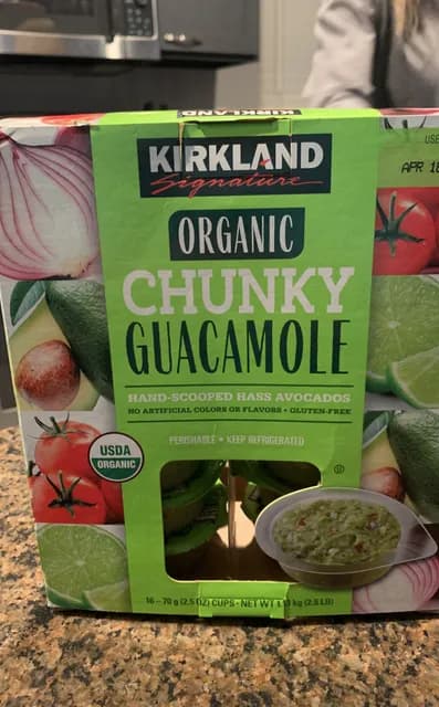 Kirkland Signature Organic Chunky Guacamole