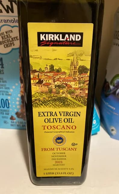 Kirkland Signature Extra Virgin Olive Oil Toscano
