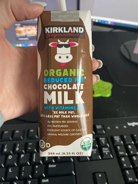 Kirkland Signature Organic Reduced Fat Chocolate Milk