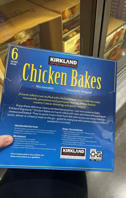 Kirkland Signature Chicken Bakes
