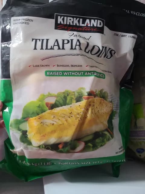 Kirkland Signature Farmed Tilapia Loins