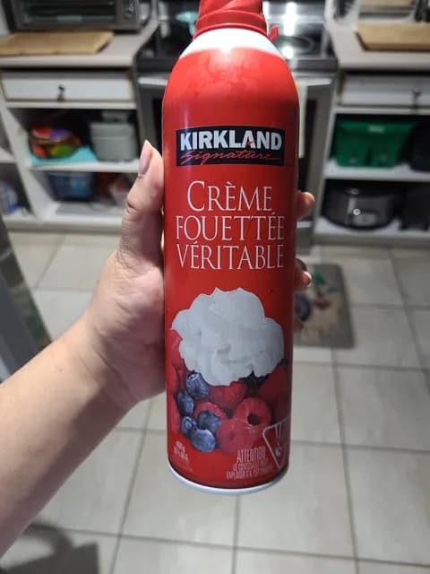 Kirkland Signature Creme Fouettee Veritable