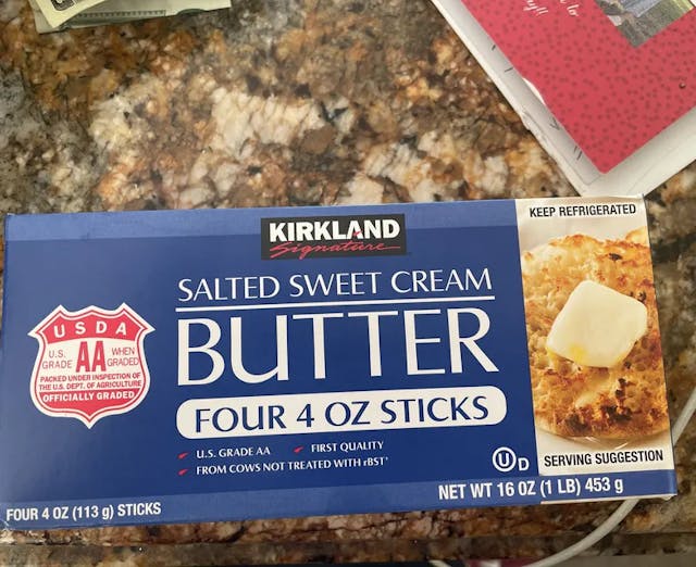 Is it Vegan? Kirkland Signature Salted Sweet Cream Butter