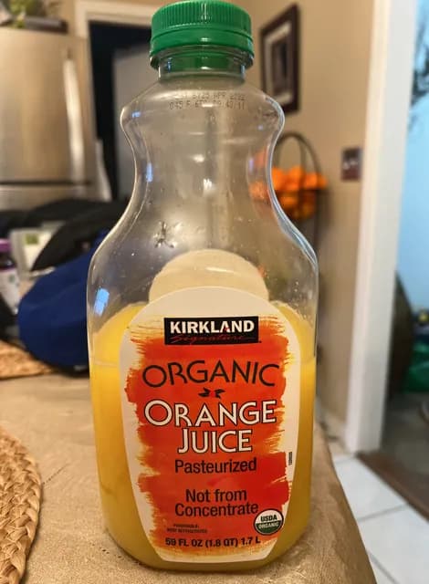 Kirkland Signature Organic Orange Juice