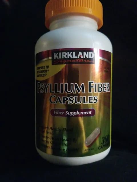 Kirkland Signature Psyllium Fiber Capsules