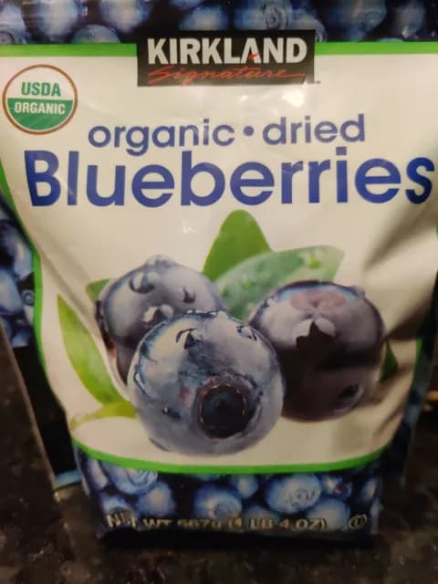 Kirkland Signature Organic Dried Blueberries