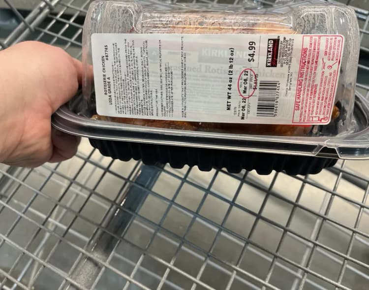 Kirkland Signature Usda Grade A Rotisserie Chicken