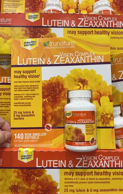 Trunature Vision Complex Lutein & Zeaxanthin 140 Softgels