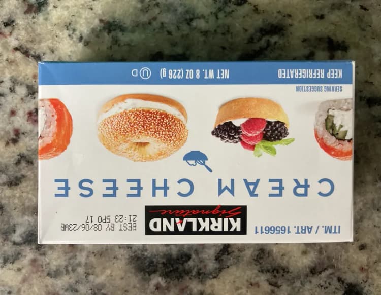Kirkland Signature Cream Cheese