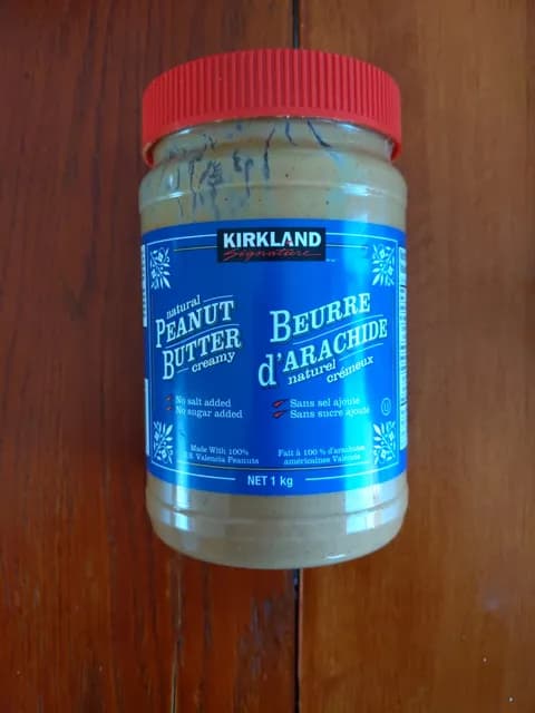 Kirkland Signature Natural Peanut Butter Creamy