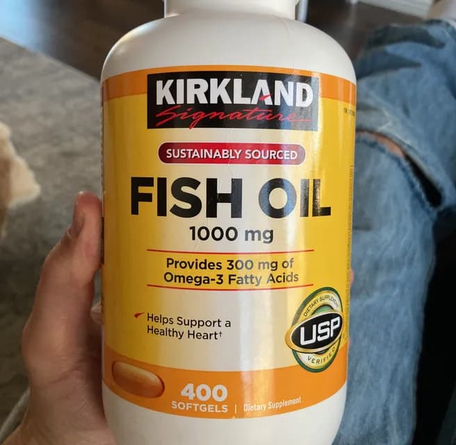 Kirkland Signature Sustainably Sourced Fish Oil