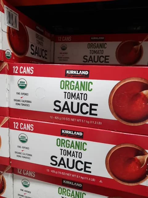 Is it Turmeric Free? Kirkland Signature Organic Tomato Sauce