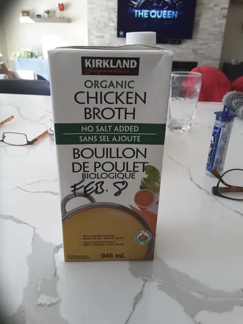 Is it Shellfish Free? Kirkland Signature Organic Chicken Broth