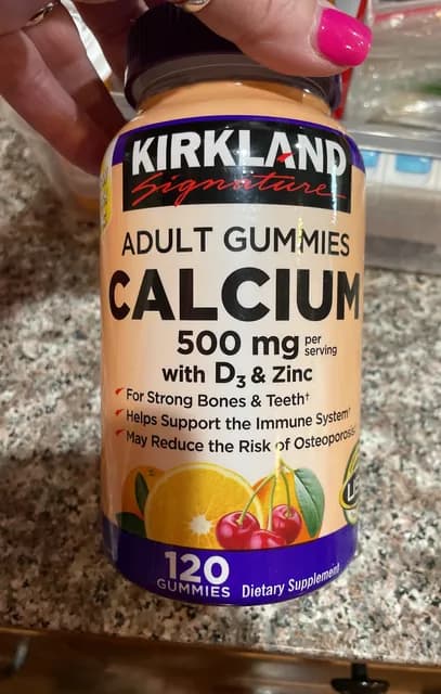 Kirkland Signature Calcium Adult Gummies