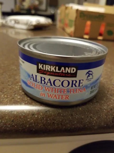 Is it Shellfish Free? Kirkland Signature Albacore Solid White Tuna In Water
