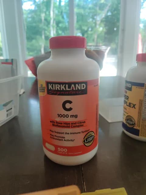 Kirkland Signature Vitamin C With Rose Hips And Citrus Bioflavonoid Complex