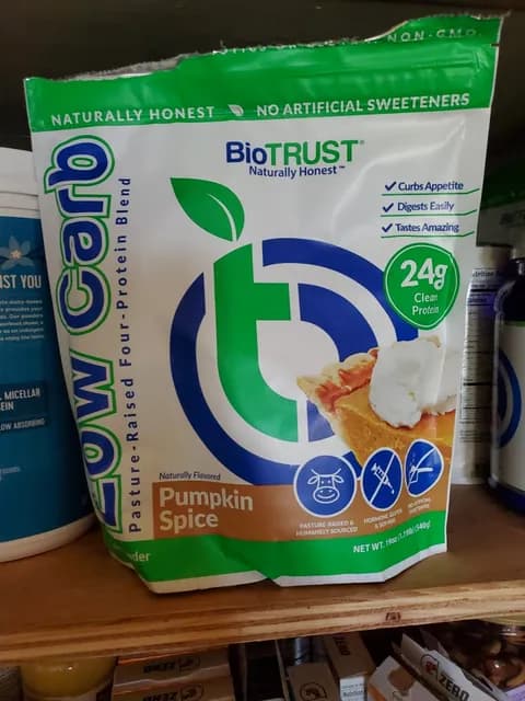 Biotrust Low Carb Protein Powder Pumpkin Spice