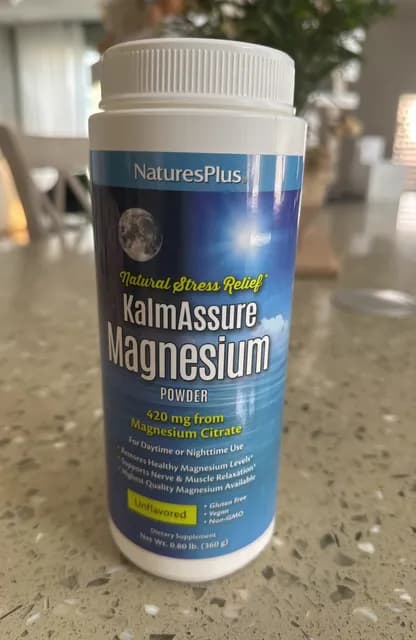 Naturesplus Kalmassure Unflavored Magnesium Powder
