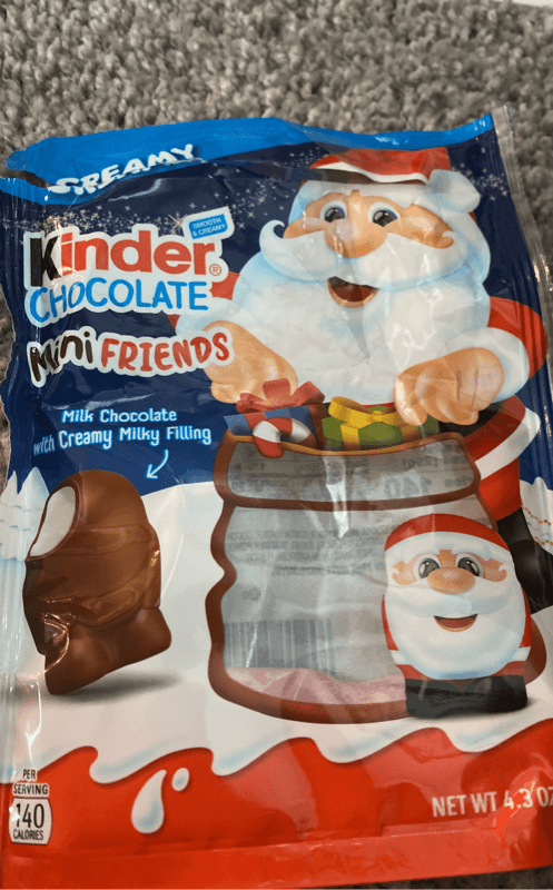 Kinder Chocolate Mini Friends Milk Chocolate With Creamy Milky Filling